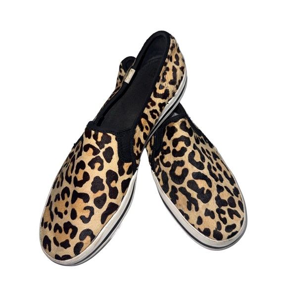 kate spade Shoes - KATE SPADE Pony hair Leopard Animal Print Sneakers 8.5